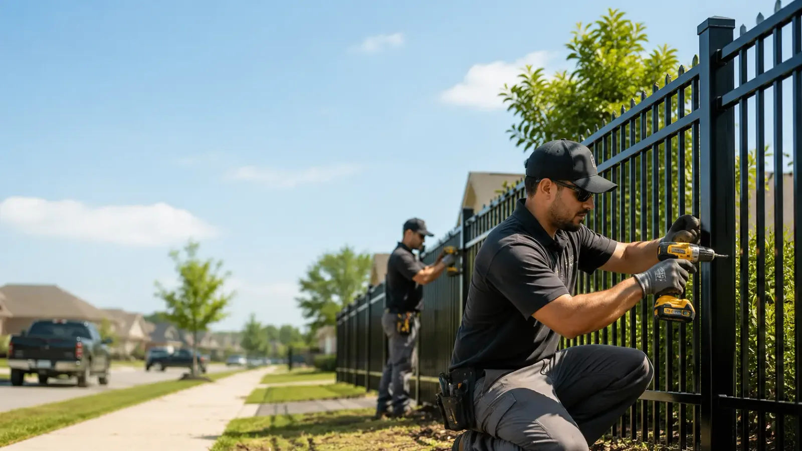 Metal Fence Installation in Underwood, IN